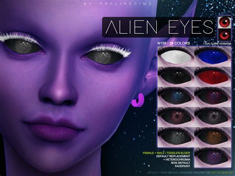 Alien Eyes N155 By Pralinesims At Tsr Sims 4 Updates