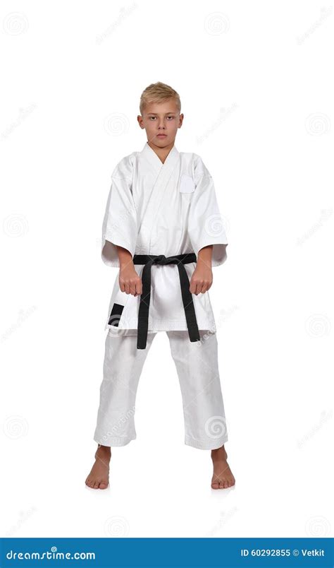 Young Karate Boy Stock Image Image Of Practice Male 60292855