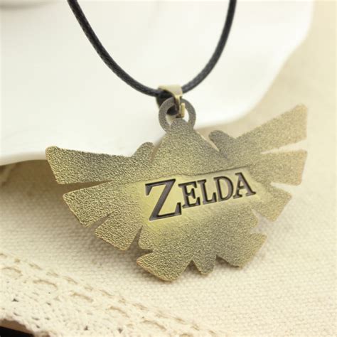 Zelda Hyrule Crest Necklace