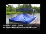 Pictures of Pontoon Boat Cover With Snaps