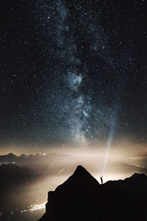 Star Glow Night Sky And Dark Hd Photo By Dino Reichmuth