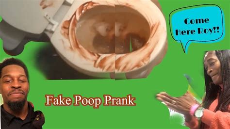 Fake Poop Prank On Mother Youtube