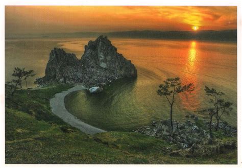 My Unesco Whs Postcards Collection Russia Lake Baikal