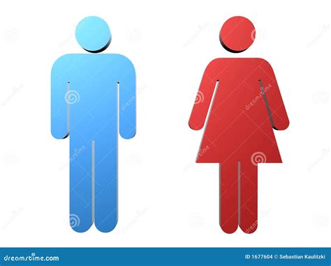 Femalemale Sign Stock Images Image 1677604