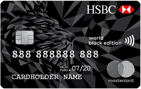 We did not find results for: Mastercard World Black Edition Credit Card - HSBC AM