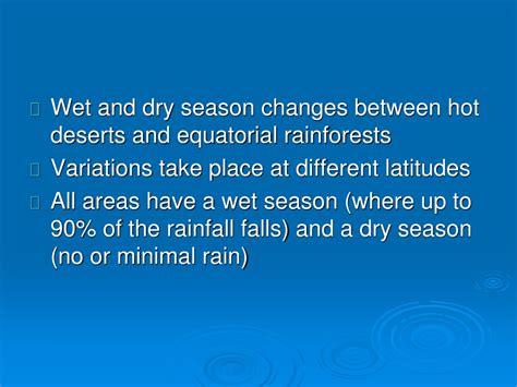 Ppt Tropical Wet And Dry Seasons Powerpoint Presentation Free