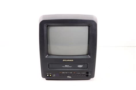 Sylvania SSC092 9" CRT Television VCR Combo (AS-IS)