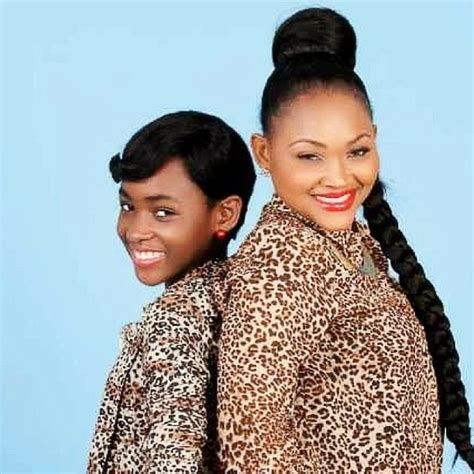 Isnt That Cute Nollywood Actress Mercy Aigbe And Her Daughter Wear