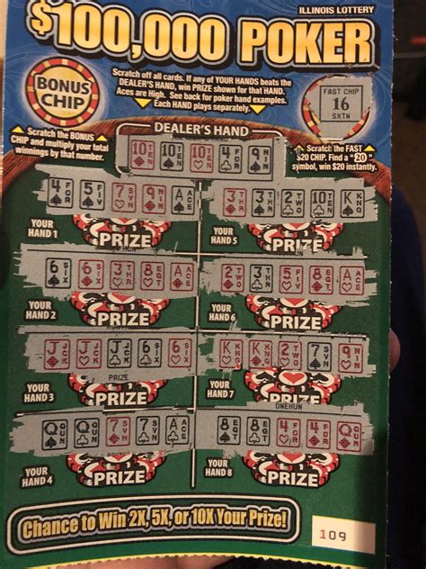 Fast play games print on demand from the lottery terminal or vending machine and can be played immediately to determine if the ticket is a winner. DiscussionQuestion just bought a lottery ticket but don't know how to play Poker lol.. can ...