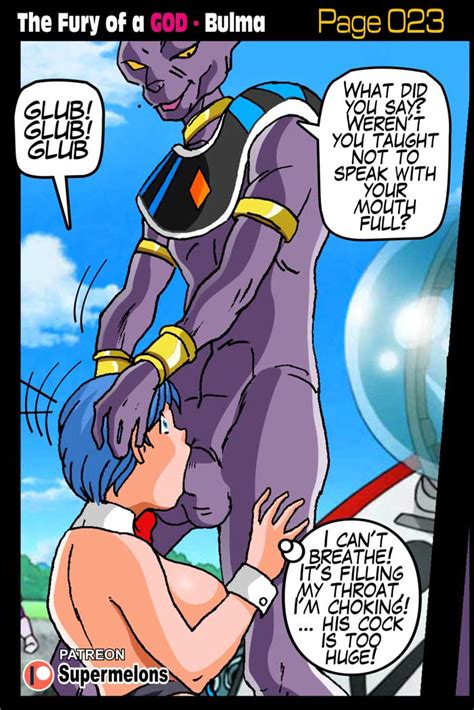 Rule 34 Beerus Bulma Briefs Cheating Comic Deepthroat Dragon Ball