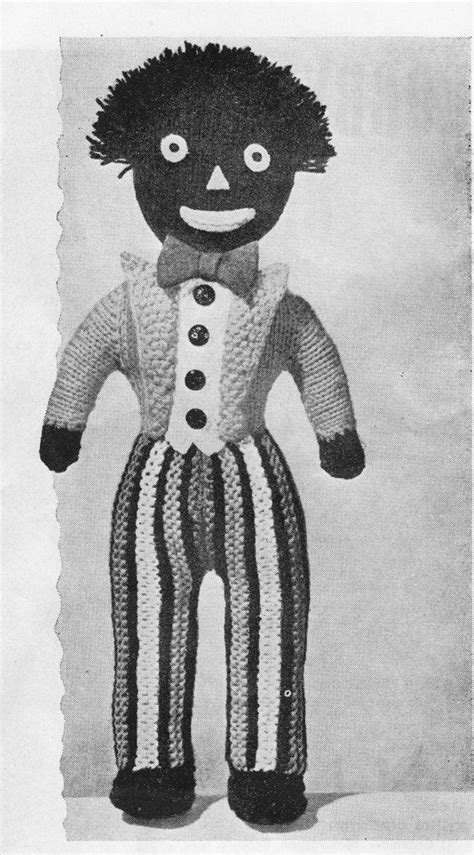 33 Free Sewing Pattern Golliwog Doll KrisJoachim