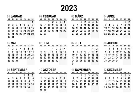 Kalender 2023 Kostenlos Zum Ausdrucken Gorseller Obiliyocom Images