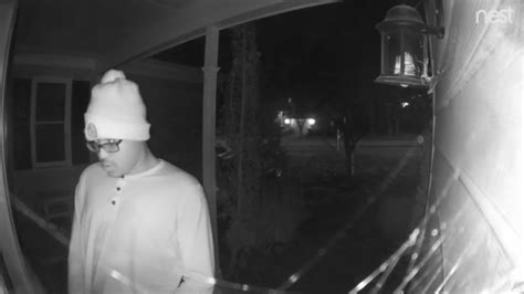 Surveillance Video Shows Man Urinating On Front Porch In Durham Abc11