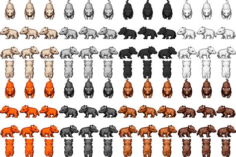 Wolflarge Dog Sprite Rpg Tileset Free Curated Assets