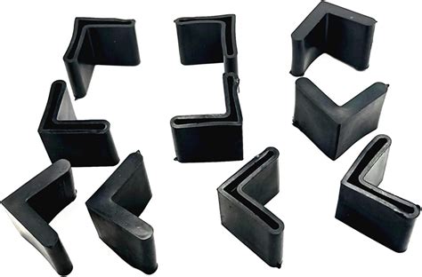 1 Inch Angle Iron Plastic End Caps L Shaped Chair Glides Prescott