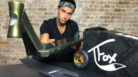 Tanner Fox Signature Deck Review I Broadway Pro Scooters Youtube