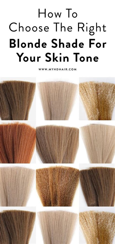 How To Choose The Right Blonde Shade For Your Skin Tone Hair Color