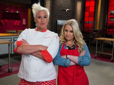 Back In The Winners Circle Anne Burrell Dishes On Her Worst Cooks Victory Fn Dish Behind