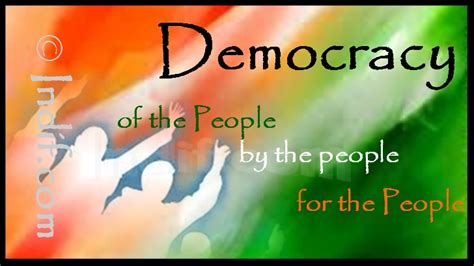 Democracy Of India Democracy In India