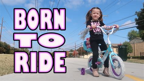 Alyssa Rides Her First Bike Youtube