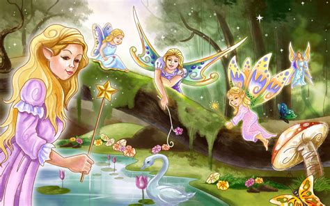 Fairy Tale World Wallpaper Wallpapers Hd Wallpapers 89082