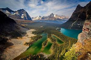 Canada, Scenery, Mountains, Lake, Forests, Nature