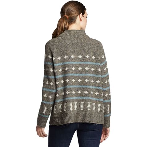 Pendleton Graphic Donegal Pullover Womens Clothing