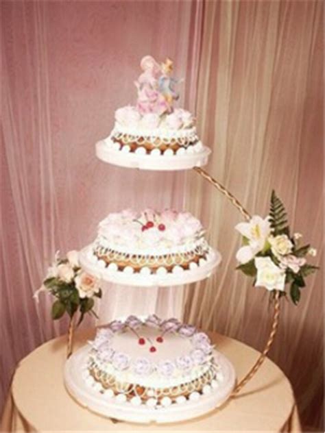 3 Tier Iron Wedding Cake Stand 3060cm Kitchen