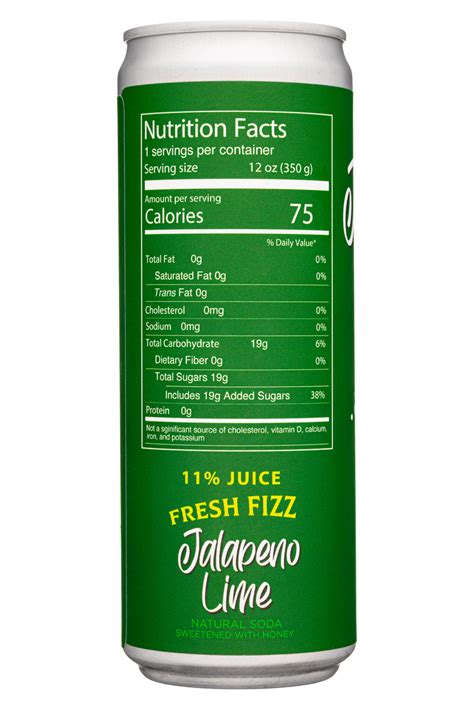 Jalapeno Lime Fresh Fizz Sodas Product Review Ordering