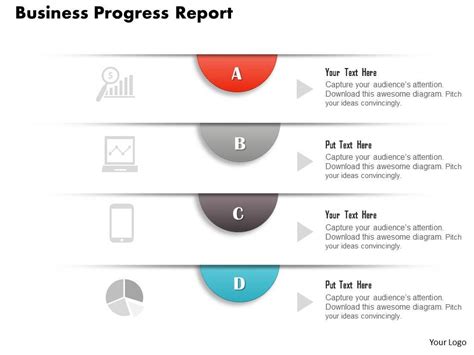 0314 Business Ppt Diagram Business Progress Report Powerpoint Template