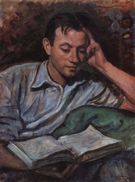 Последние твиты от zinaida serebriakova (@artserebriakova). Alexander Serebryakov, reading a book, 1946 - Zinaida ...