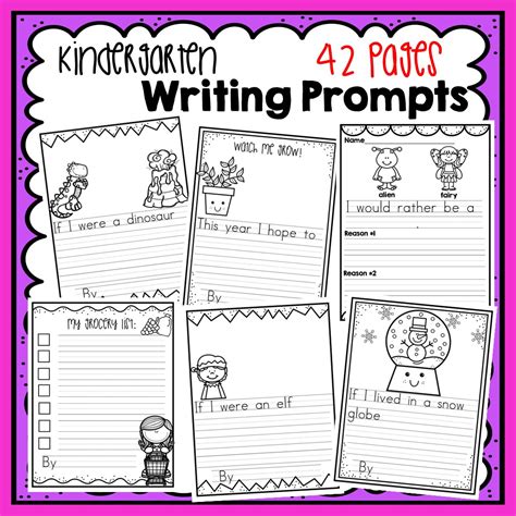 Kindergarten Writing Prompts Made By Teachers
