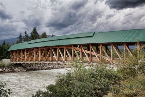 Golden Bc Canada Timber Bridge Brings A Town Together