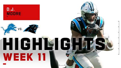 Dj Moore Shreds The Lions Secondary Nfl 2020 Highlights Youtube