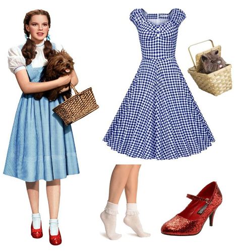Wizard Of OZ Dorothy Costume For Adults With Clothes From Your Closet Dorothy Halloween