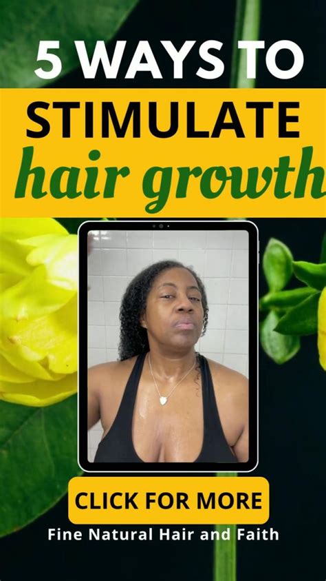 How To Stimulate Hair Growth 5 Ways Hair Growth Fine Natural Hair