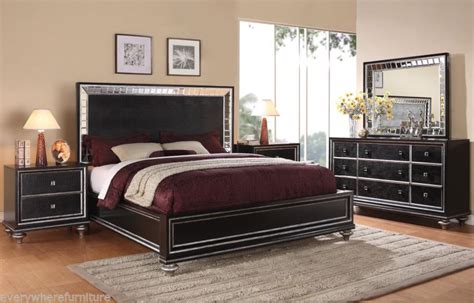 Black Mirrored Glass Bedroom Furniture Make Your Home Vintage Modernity House
