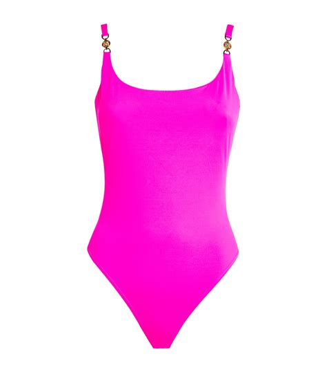 Versace High Leg Swimsuit Harrods Th