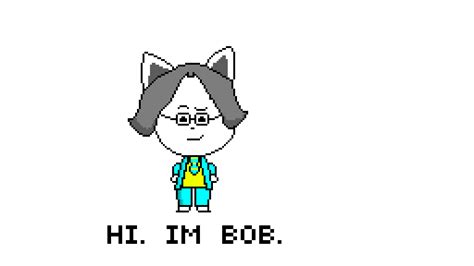 Pixilart Undertale Hi Im Bob Undertale Temmie By Danthebean