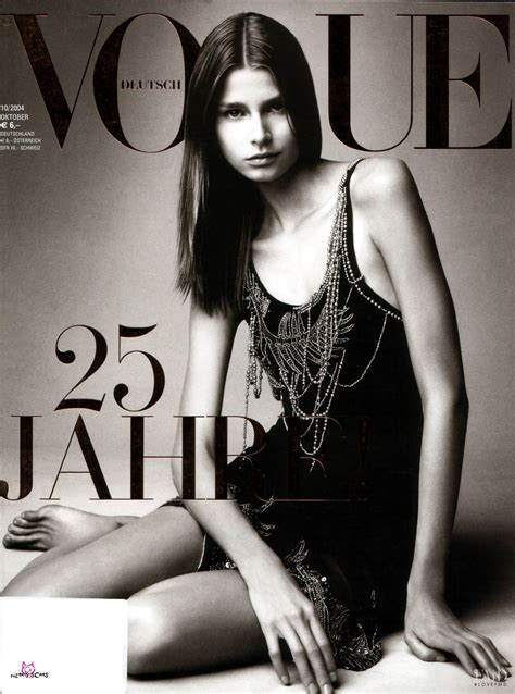 Cover Of Vogue Germany With Hana Soukupova October 2004 Id3111