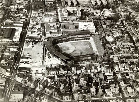 Aerial View Of Griffith Stadium In Washington Dc Photo Print Poster