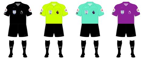 Premier League Referee Kit History