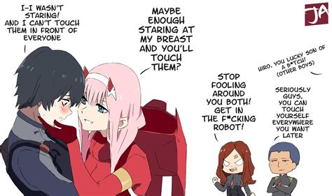 Pin By Lilackori On Darling In The Franxx Memes Zero Two Darling In