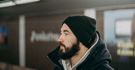 Man In Black Jacket And Black Knit Cap · Free Stock Photo