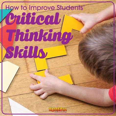 Help students build the skills for success in their studies and beyond with their own personalised learning pathway. Remedia Publications: How to Improve Students' Critical ...