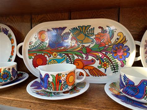 Huge 60 Piece Villeroy And Boch Acapulco Collection Including Ultra Rare