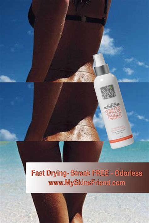 Tan Evenly Safely Overnight With Organic Sunless Tanner Odorless Fast Drying Streak Free