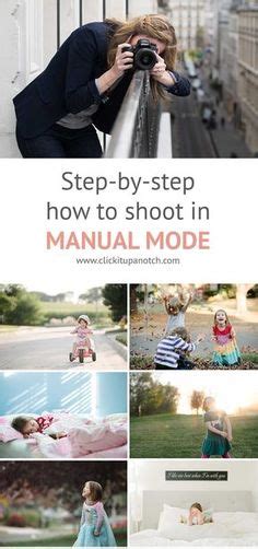 The 4 Step Guide To Shooting In Manual Mode Learning Photography Diy
