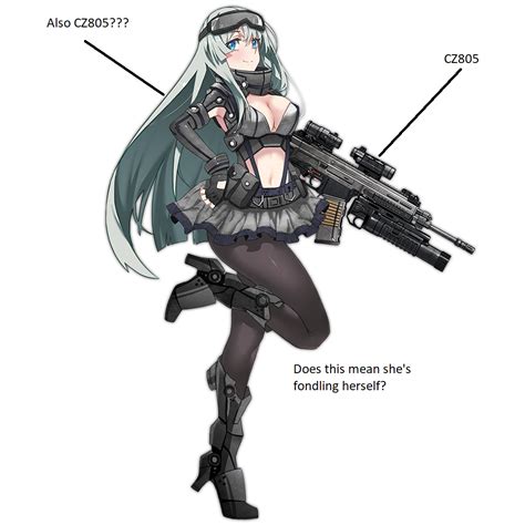 When Your Gun Gets Turned Into A Anime Girl With A Gun