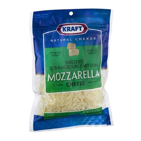 If you are looking for a fat free cheese, go for skyr. Kraft Shredded Low-Moisture Part-Skim Mozzarella Cheese ...